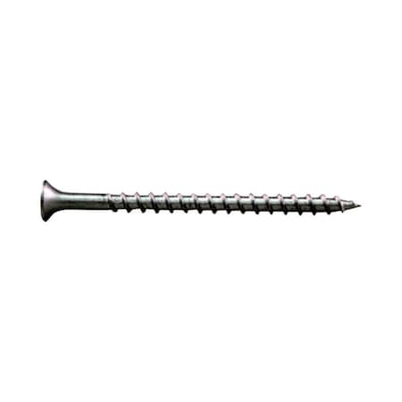 Deck Screw, #8 X 2-1/2 In, Flat Head, Phillips Drive, 545 PK